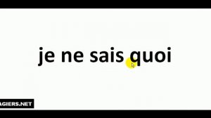Как произносится  # je ne sais quoi