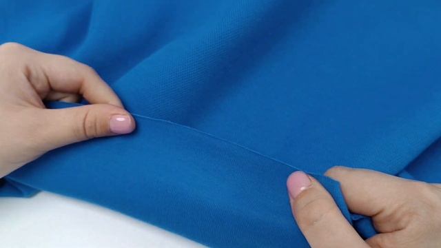 Трикотаж Пике цвет Синий смотреть онлайн