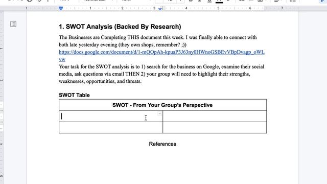 COMM 5312 - SWOT Analysis - (Week 3 Assignment) смотреть онлайн