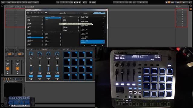 Review: M-Audio Trigger Finger Pro - SoundsAndGear.com смотреть онлайн
