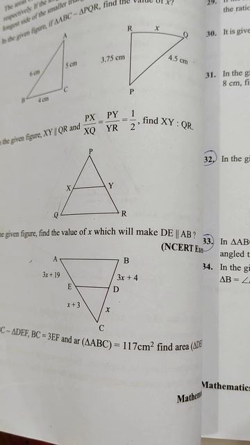 Question of NCERT EXEMPLER || triangles || class 10 || maths || @knowledgeofmaths9220 смотреть онлайн
