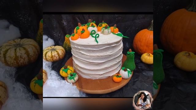 HAPPY THANKSGIVING! PUMPKIN SPICE LATTE CAKE #pumpkinspicelattecake #recipe смотреть онлайн