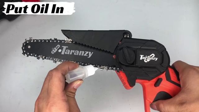 How To Oil Taranzy Mini Chainsaw смотреть онлайн