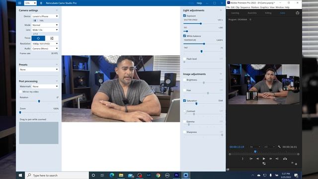 4k Smartphone Webcam VS 4k Mirrorless Camera | Reincubate Camo Studio Pro | Image Match смотреть онлайн