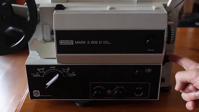 Mark S Eumig 802 D Super 8 Movie Projector смотреть онлайн