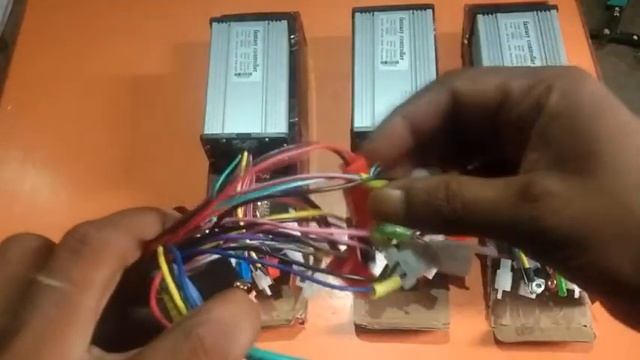 48v/60v 800w sine wave controller with reverse function and three speed mode. смотреть онлайн