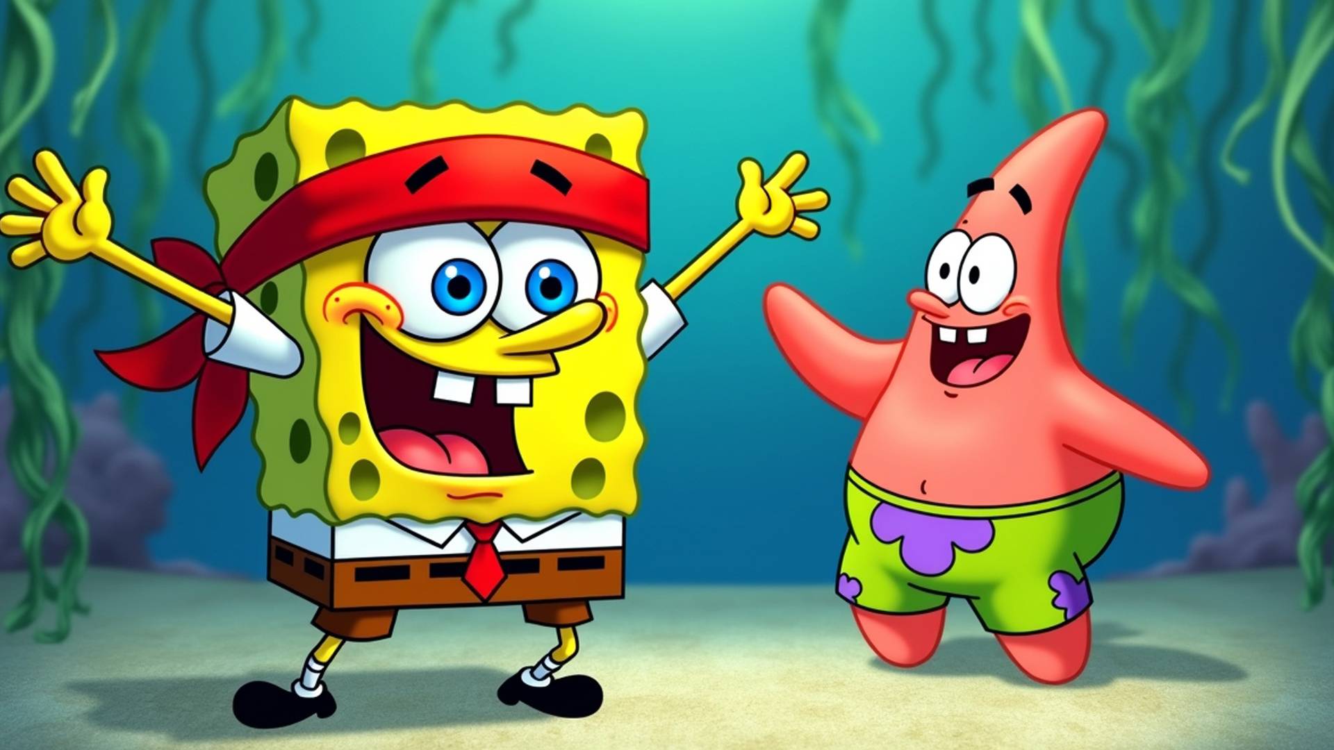 Спанч Боб – Весёлая Песенка для Детей смотреть онлайн