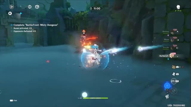 Genshin Impact - Battlefront Misty Dungeon #2 смотреть онлайн