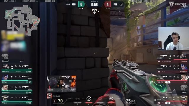 РЕЛАКС РЕАГИРУЕТ на NRG vs FURIA | VCT 2024: Americas Stage 1 смотреть онлайн