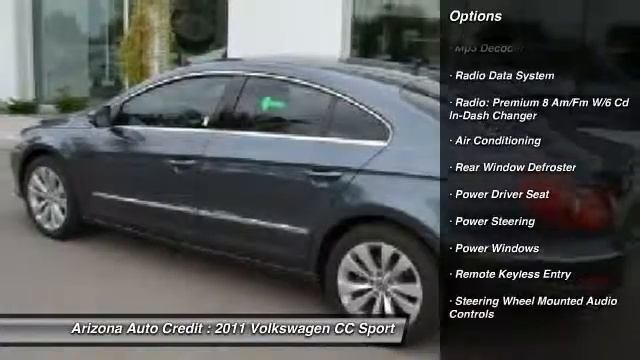 2011 Volkswagen CC Sport Gilbert AZ 85297 смотреть онлайн