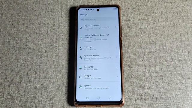 How to set text size in Infinix Hot 12 Play, text size mobile setting смотреть онлайн