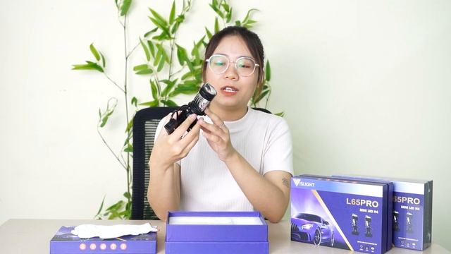 Review bi cầu led mini H4 chính hãng VISLIGHT | Độ đèn ô tô смотреть онлайн