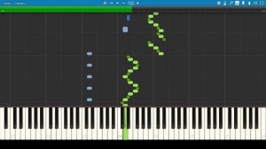 Римский-Корсаков - Полёт шмеля - Пианино(упрощённо)