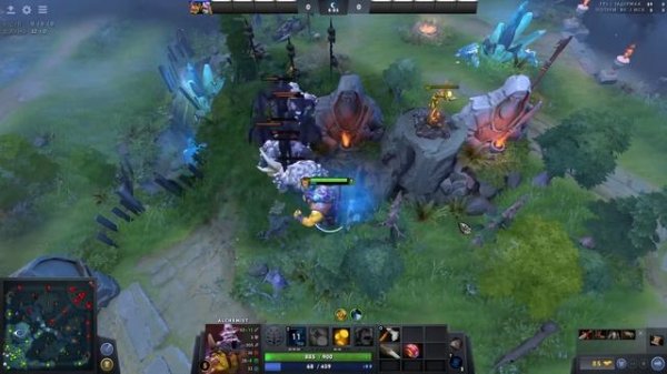 ДоТа 2 самый лёгкий фарм леса на АЛХИМИКЕ Патч 7.27
