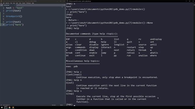 35. Debugging a Script смотреть онлайн