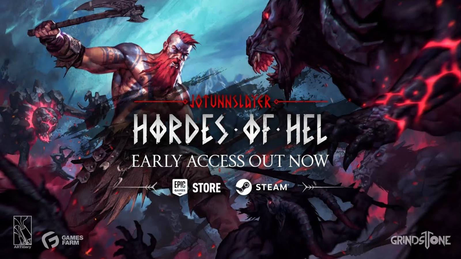 Jotunnslayer: Hordes Of Hel ➤ Геймплей основной компании.