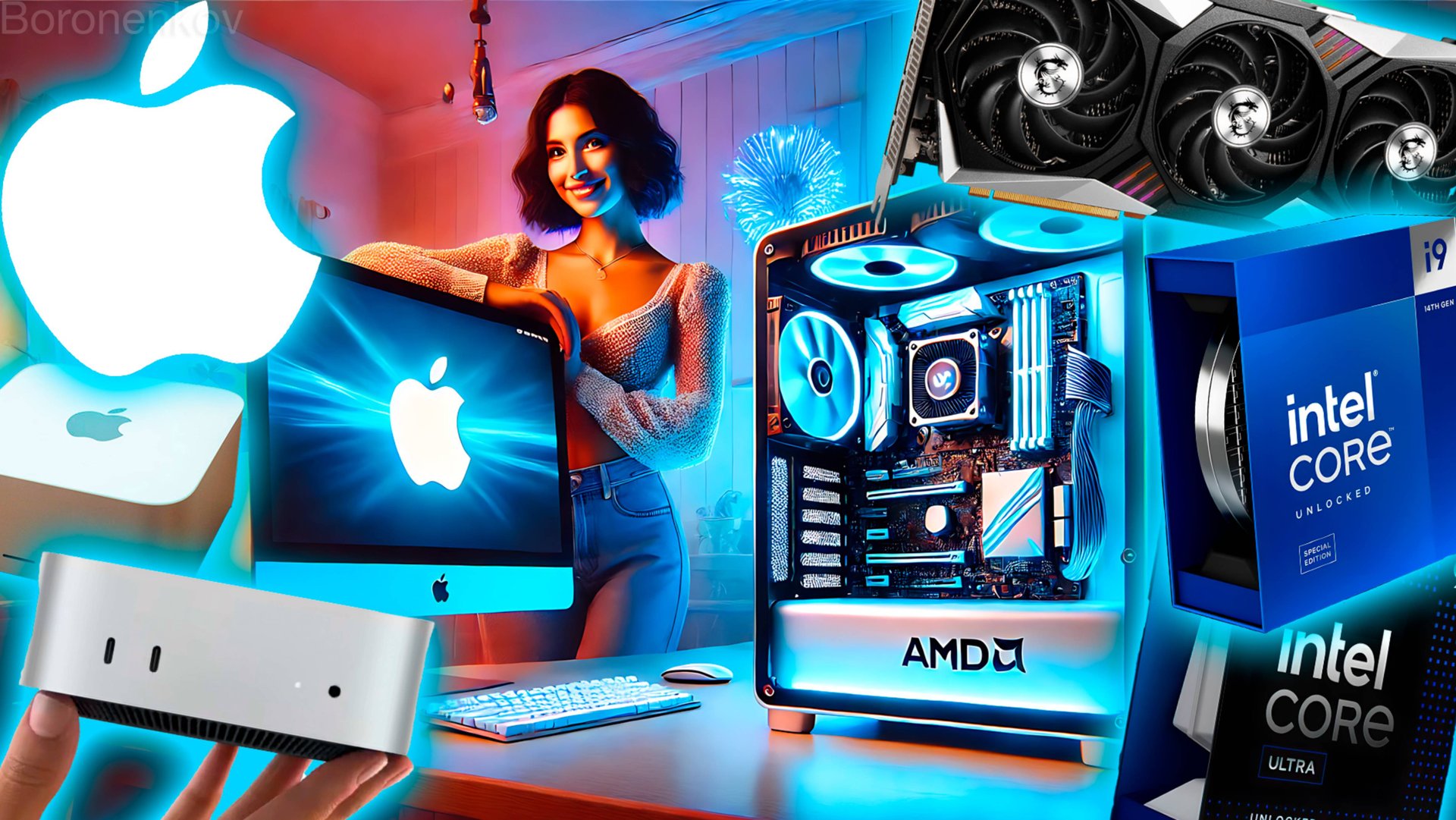 ОПТИМИЗАЦИЯ MACOS НА РАЗЛИЧНОМ ОБОРУДОВАНИИ! - ALEXEY BORONENKOV | 4K смотреть онлайн