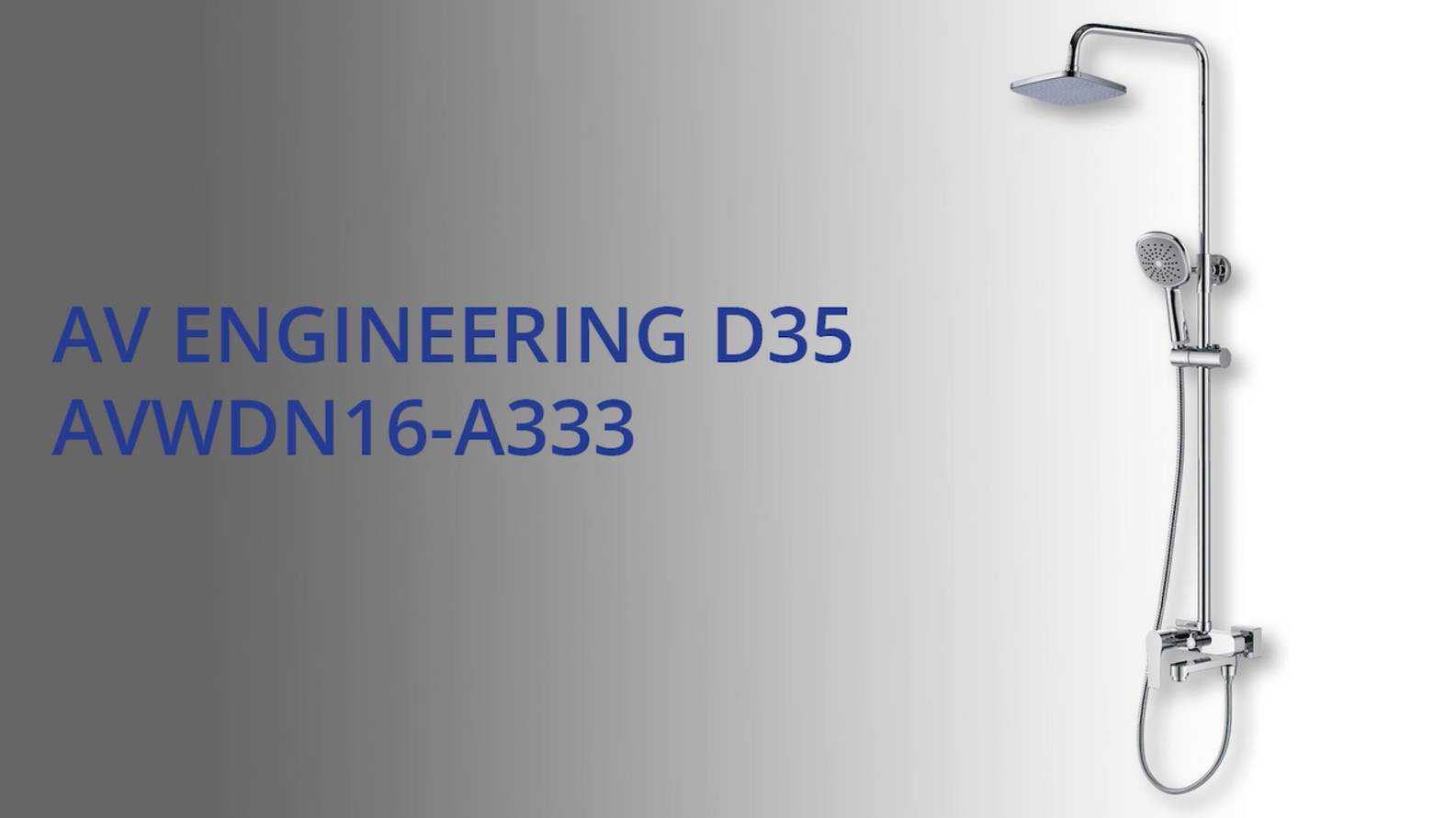 AV ENGINEERING AVWDN16-A333 Душевая система смотреть онлайн