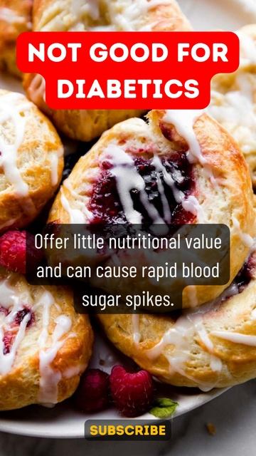 "Sugary Breakfast Pastries: Not Recommended for Diabetics" #shorts смотреть онлайн