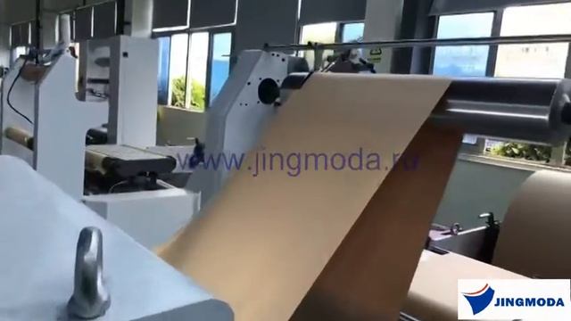 JMD-19D производство бумажного пакета с П-образным дном смотреть онлайн