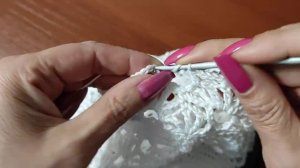 Летняя шляпка крючком очень красивым узором. Шляпка для начинающих.