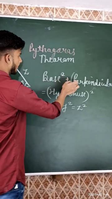Pythagoras Theorem Shorts|Maths By Saurabh Sir|pensekranti|@chemguild
