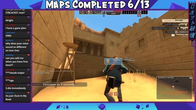 [Day 2] Lets Play Every Single TF2 Map (Attack / Defense) смотреть онлайн