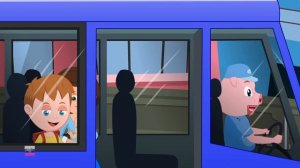 Колеса на автобусе | Wheels the On Bus Rhymes | Schoolies Russia | русский мультфильмы для детей