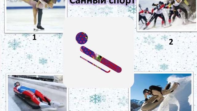 Игра Зимние виды спорта смотреть онлайн