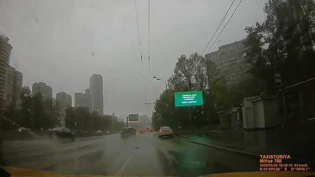 Взгляд из окна такси. Как мы плавали по Москве непогода май дождь со снегом. смотреть онлайн