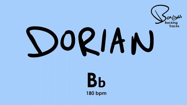 Dorian Bb - Backing Track - Up Tempo - 180 bpm смотреть онлайн