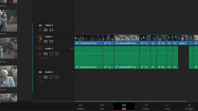 Функции Insert и Target в DaVinci Resolve смотреть онлайн