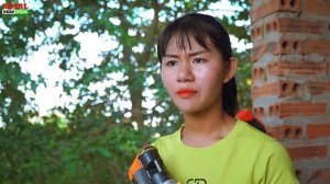 Xgirl Nerf Films: Cherry Case Black Assassin Invisibility & X Girl Nerf Guns Fight Criminal Team