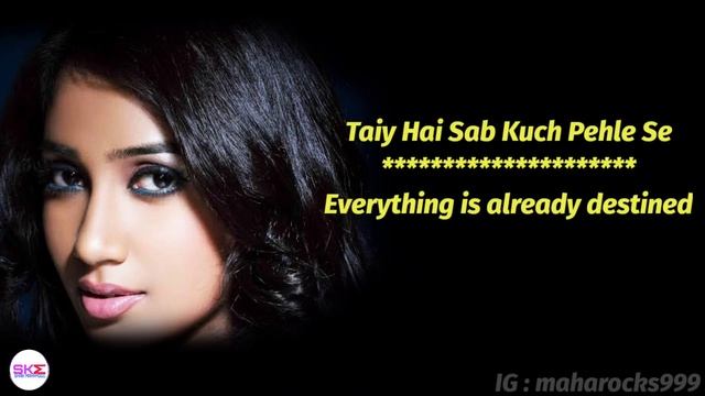 Chal Tera Shukriya - Lyrics With English Translation|Sadak 2|Aditya Roy|Alia||Shreya|Sanjay Dutt|