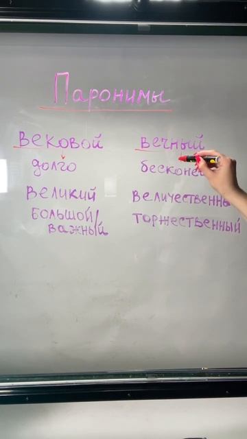 Самые популярные паронимы ЕГЭ по русскому