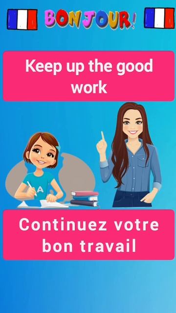 How to Say 'Keep Up the Good Work' In French #shorts смотреть онлайн