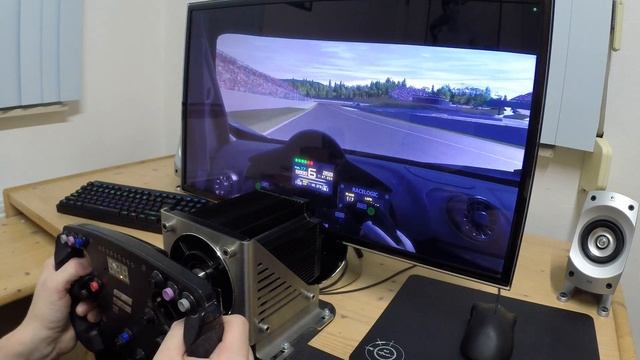 rFactor 2 McLaren 650S GT3 Simucube Direct Drive Wheel смотреть онлайн