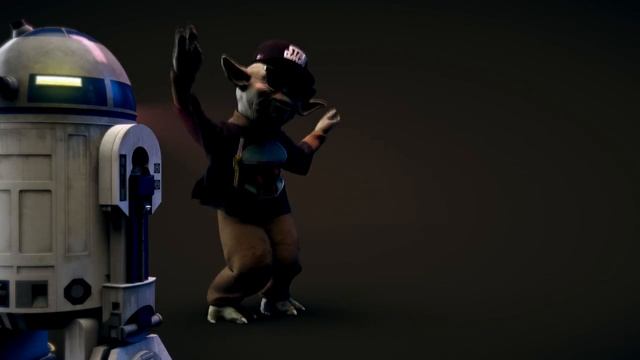 CG Yoda Dancing Video смотреть онлайн