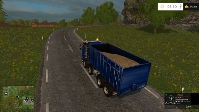 Farming Simulator 2015 - Forestry on Bjornholm 035 - Happy New Year 2017 смотреть онлайн