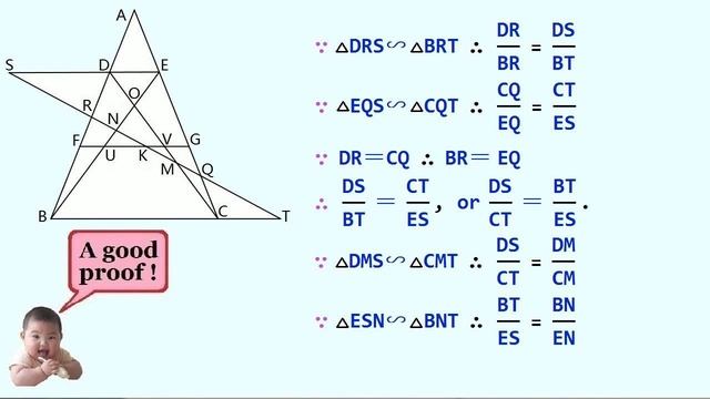 【MY METHODS 113】Prove MQ＝NR Please see Full version:【MY METHODS 114】 #geometry #algebra #math смотреть онлайн