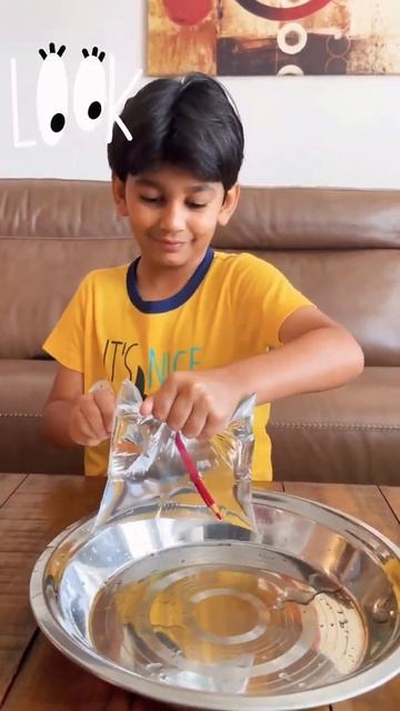 Oddly Satisfying | MUST TRY | Bag With Holes But Water Does Not Leak | Amazing Science Experiment