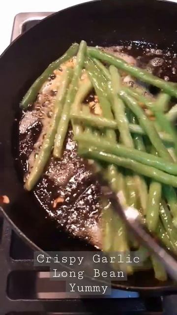 How To Cook The Perfect Crispy Garlic Long Bean|Green Vegetables Recipe#shorts#greenbeans смотреть онлайн