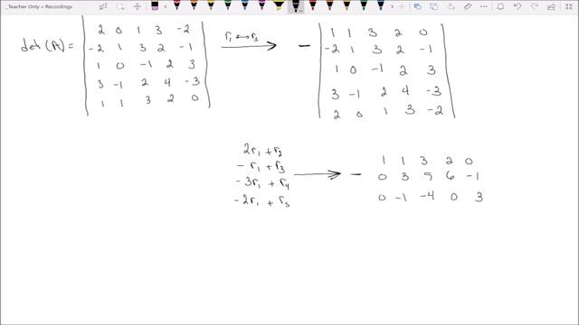 Linear Algebra Lesson 2.2 - Reduction To Triangular Form