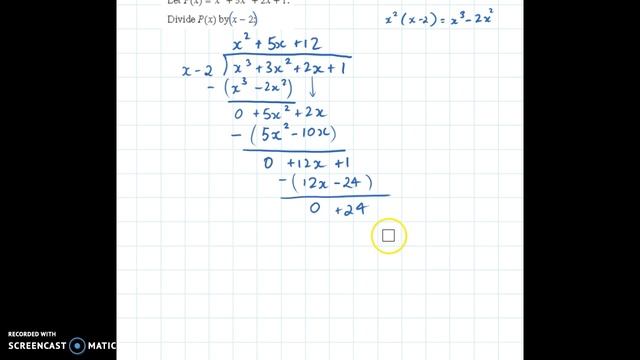 The Remainder Theorem
