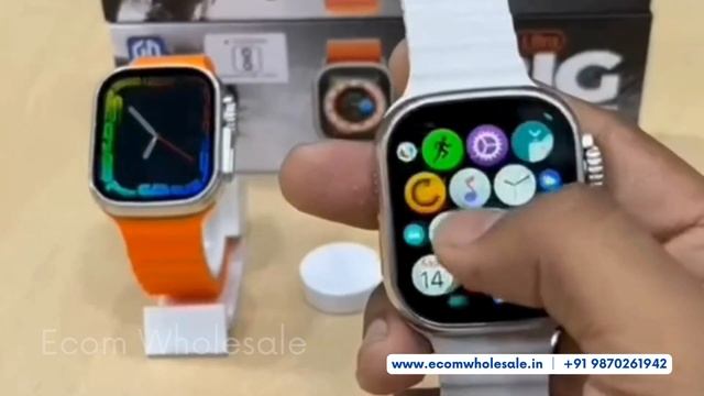 T900 Ultra Big 2.09, Series 8 All Sports Features & Health Tracker, Unisex Smart Watch смотреть онлайн