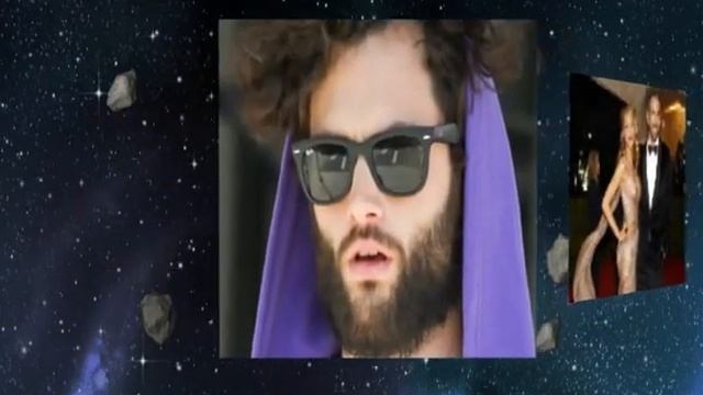 Penn Badgley looks like a hobo with beard and wild hair in New York смотреть онлайн