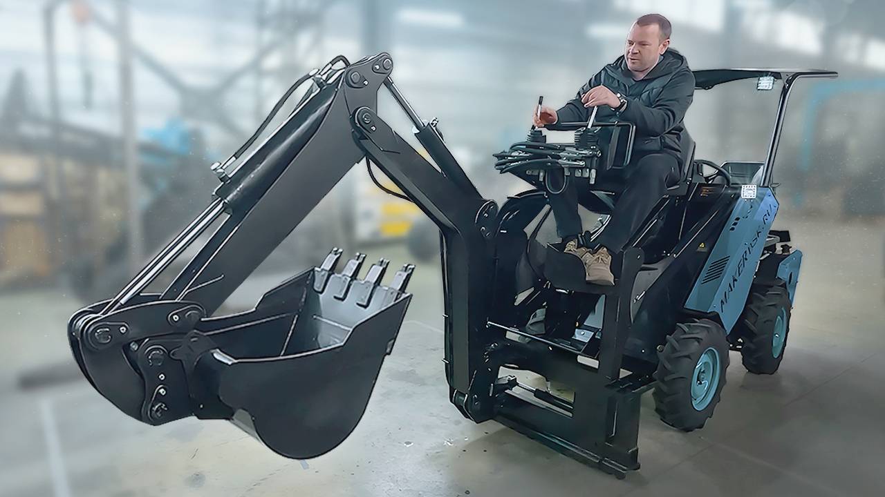 Экскаваторная установка MAKER ● Такого вы еще не видели! смотреть онлайн