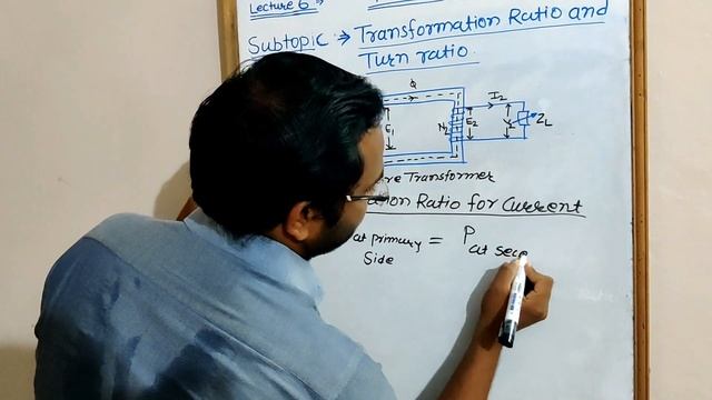 Lecture 6:- Transformation ratio and Turn Ratio of transformer смотреть онлайн