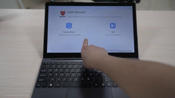 Enter Into Smart Recovery and Reset Your BMAX Notebook