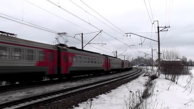 Электропоезд ЭР2Р-7024 смотреть онлайн